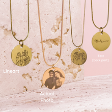 Load image into Gallery viewer, Custom Disc Necklace
