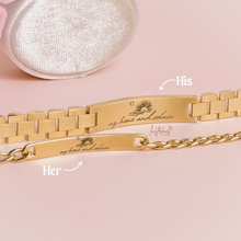 Load image into Gallery viewer, Custom Laser Engraving Matchy Bracelet
