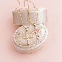 Load image into Gallery viewer, Iced Cross Necklace
