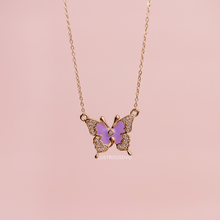 Load image into Gallery viewer, Keep Going Butterfly Necklace
