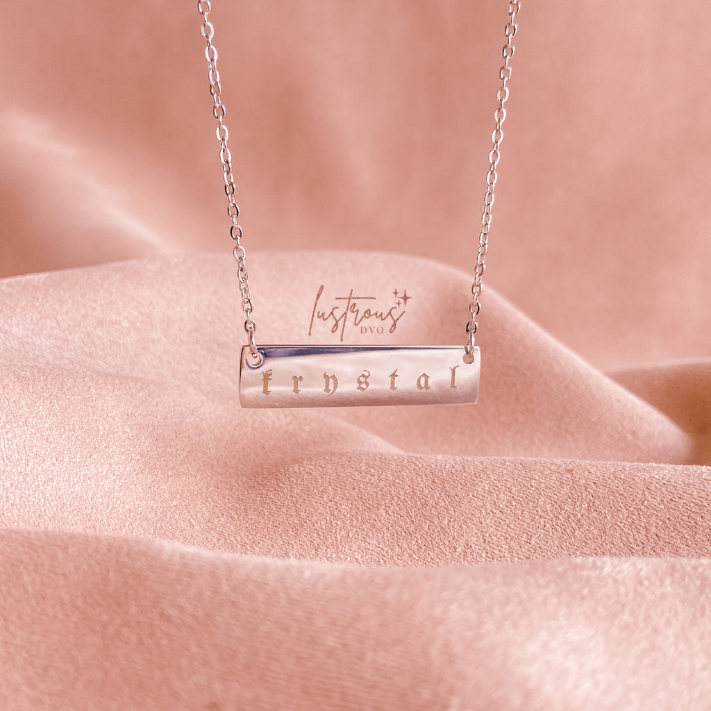 Custom Bar Necklace