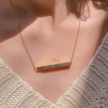 Load image into Gallery viewer, Secret Bar Necklace
