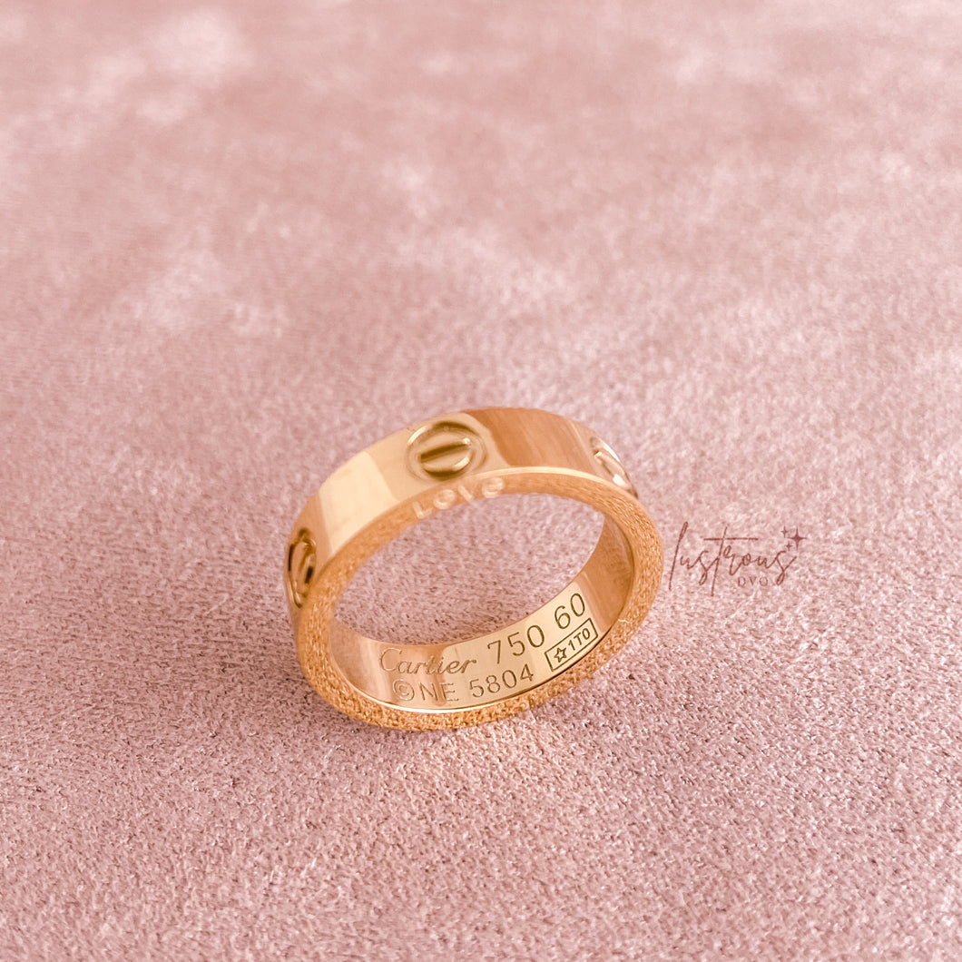 Gold Cartier Inspired Ring