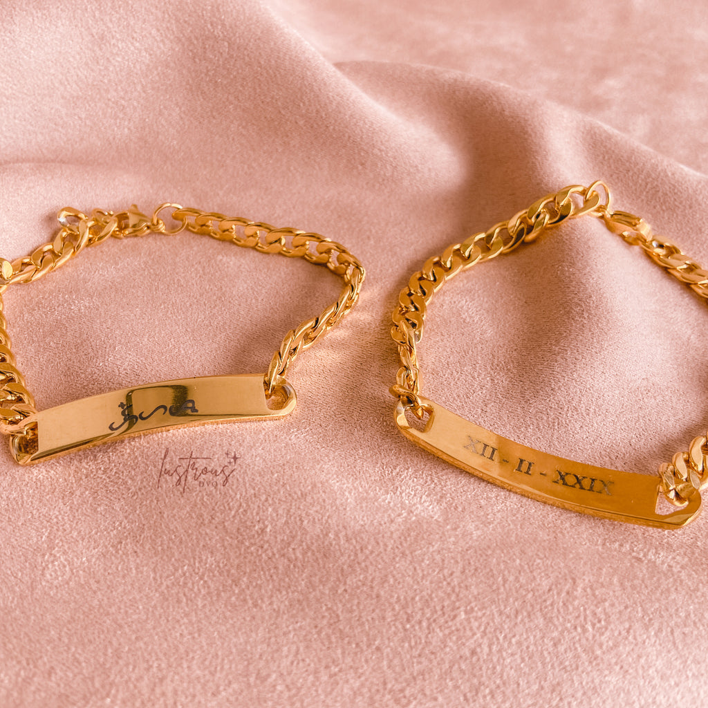 Custom Bar Bracelet [sold individually]