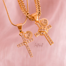 Load image into Gallery viewer, Cross Couple Necklace
