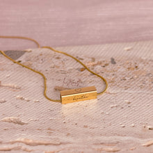 Load image into Gallery viewer, 4D Horizontal Bar Dainty Necklace
