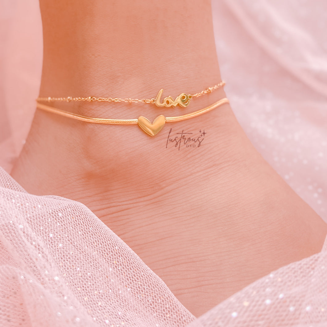 Lauv Layered Anklet